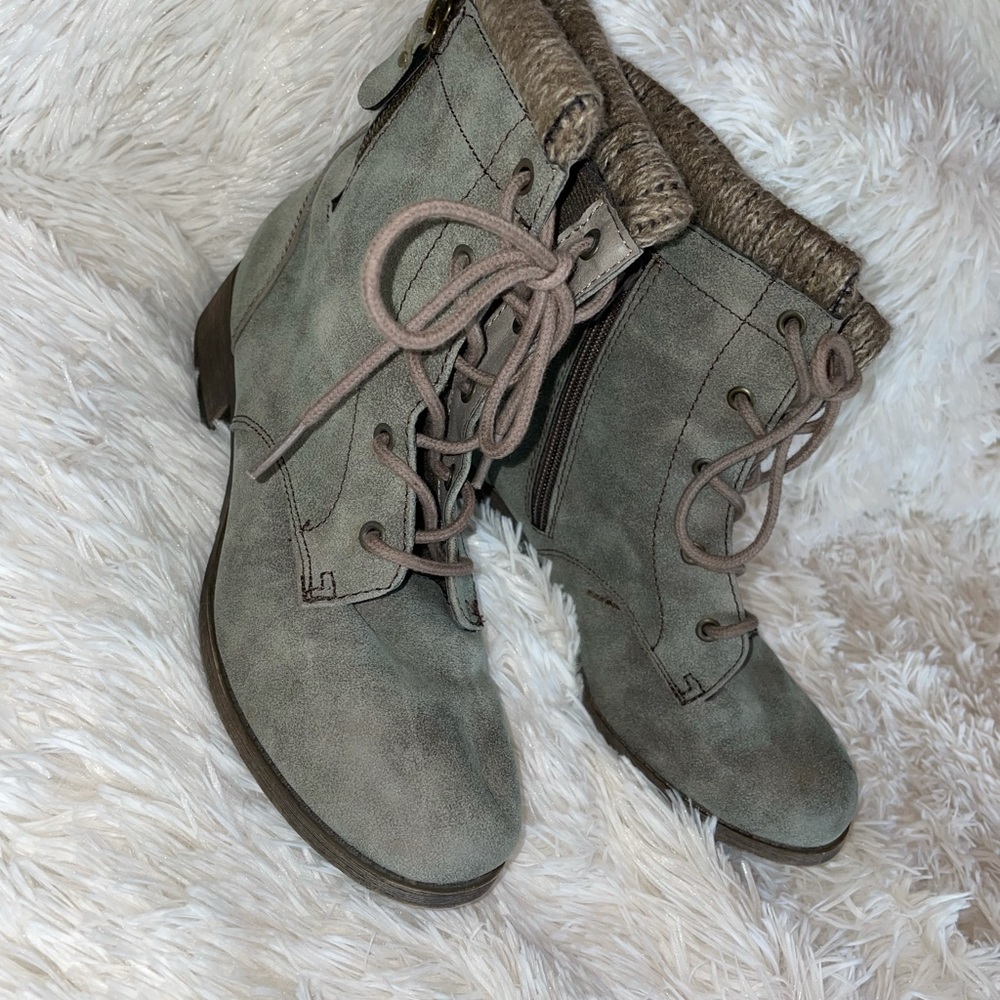 COPY - Army Green Combat Boots